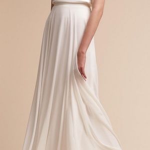 BHLDN White Winter Skirt + TAGS